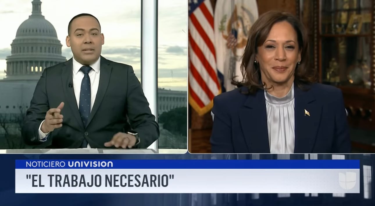 Kamala Harris Caught Off Guard After Reporter Asks About Her Husband’s Awkward Kiss with Jill Biden (VIDEO)