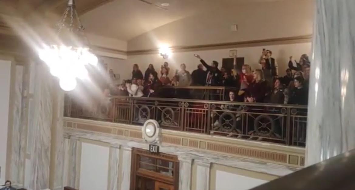Left-Wing Protesters Shut Down Montana House After Transgender Lawmaker Censured For Hateful Comments About Republicans (VIDEO)