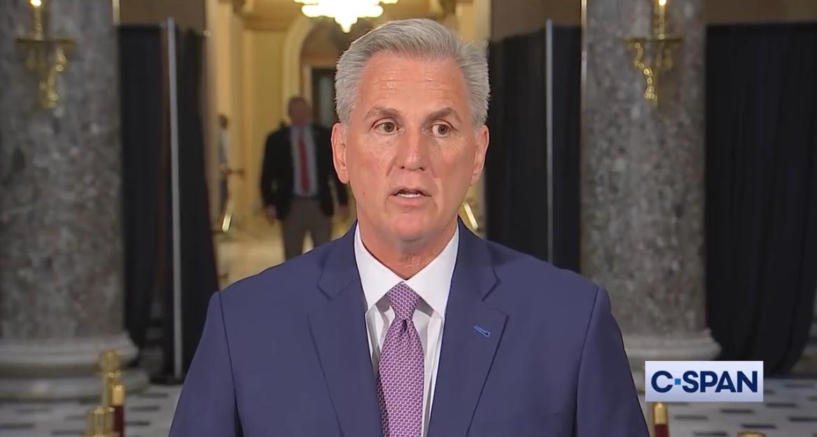 Speaker McCarthy Challenges Biden, Schumer After House Republicans Pass US Debt Ceiling Bill (VIDEO)
