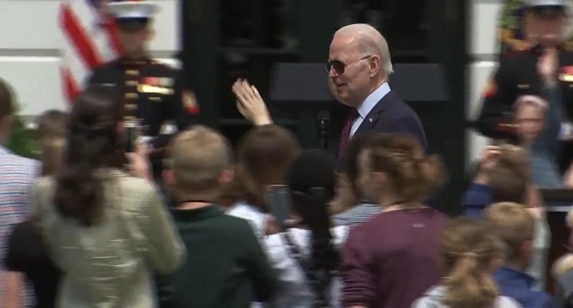 Creepy Joe Tries to Lure Little Girl Into the White House, Invites Her to “Hang With” Him in Oval Office (VIDEO)