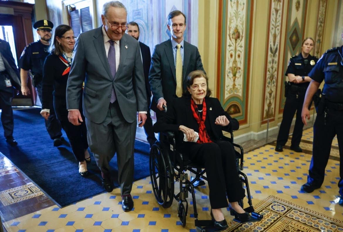 Feinstein Health Much Worse Than Previously Disclosed – Several Complications, Facial Paralysis, Swelling of the Brain