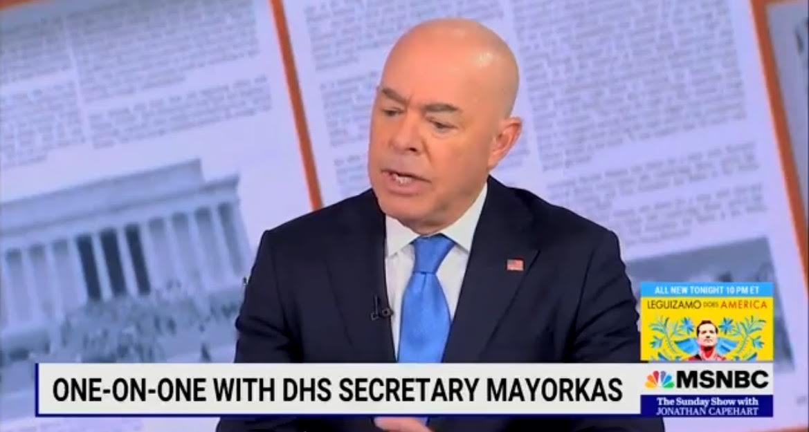 DHS Chief Mayorkas Says It’s “Sad and Tragic” When Governors Secure Their States’ Borders Amid Invasion (VIDEO)
