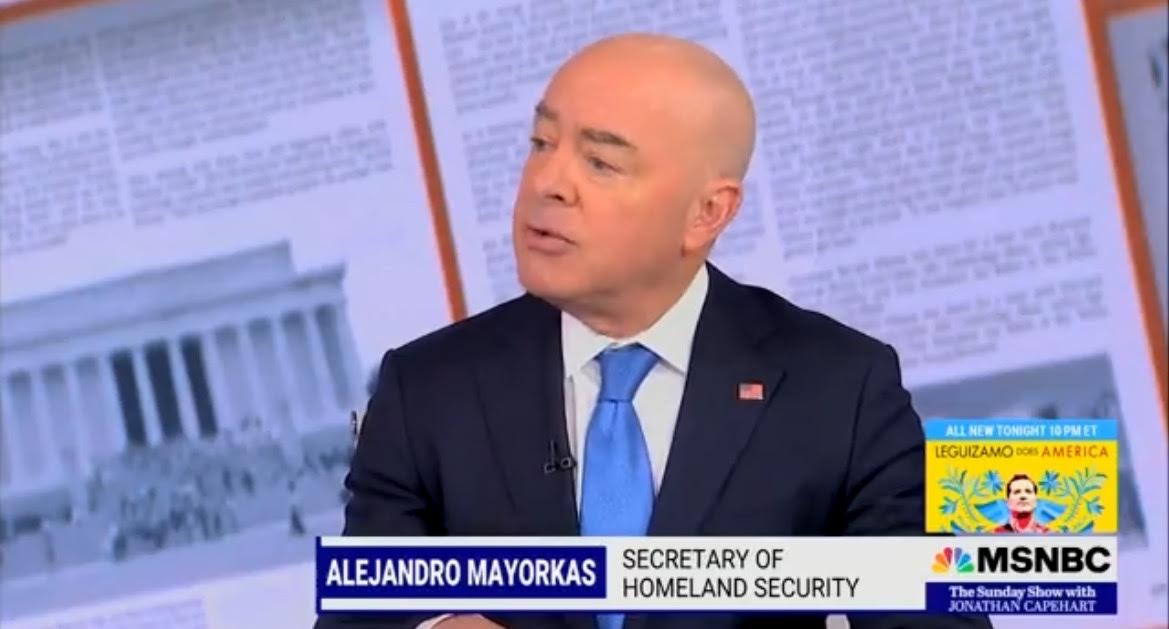 Mayorkas Says He Agrees with Joe Biden That “White Supremacy” is the “Greatest Threat” of Terrorism to the US (VIDEO)