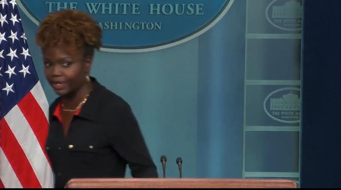 Karine Jean-Pierre Walks Away When Asked About Joe Biden’s Reaction to Durham Report (VIDEO)