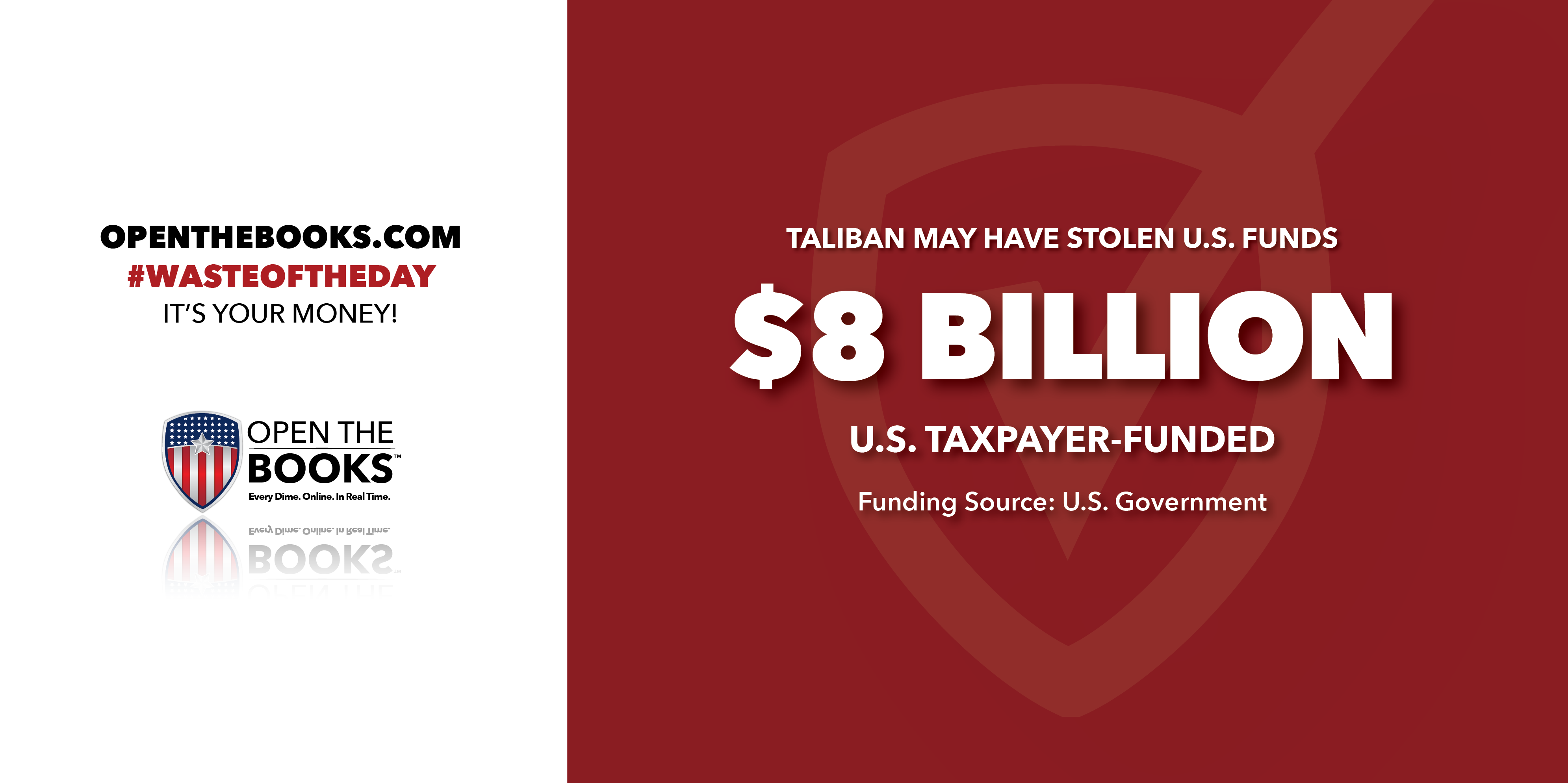  Billion in U.S. Funds May Have Gone to the Taliban