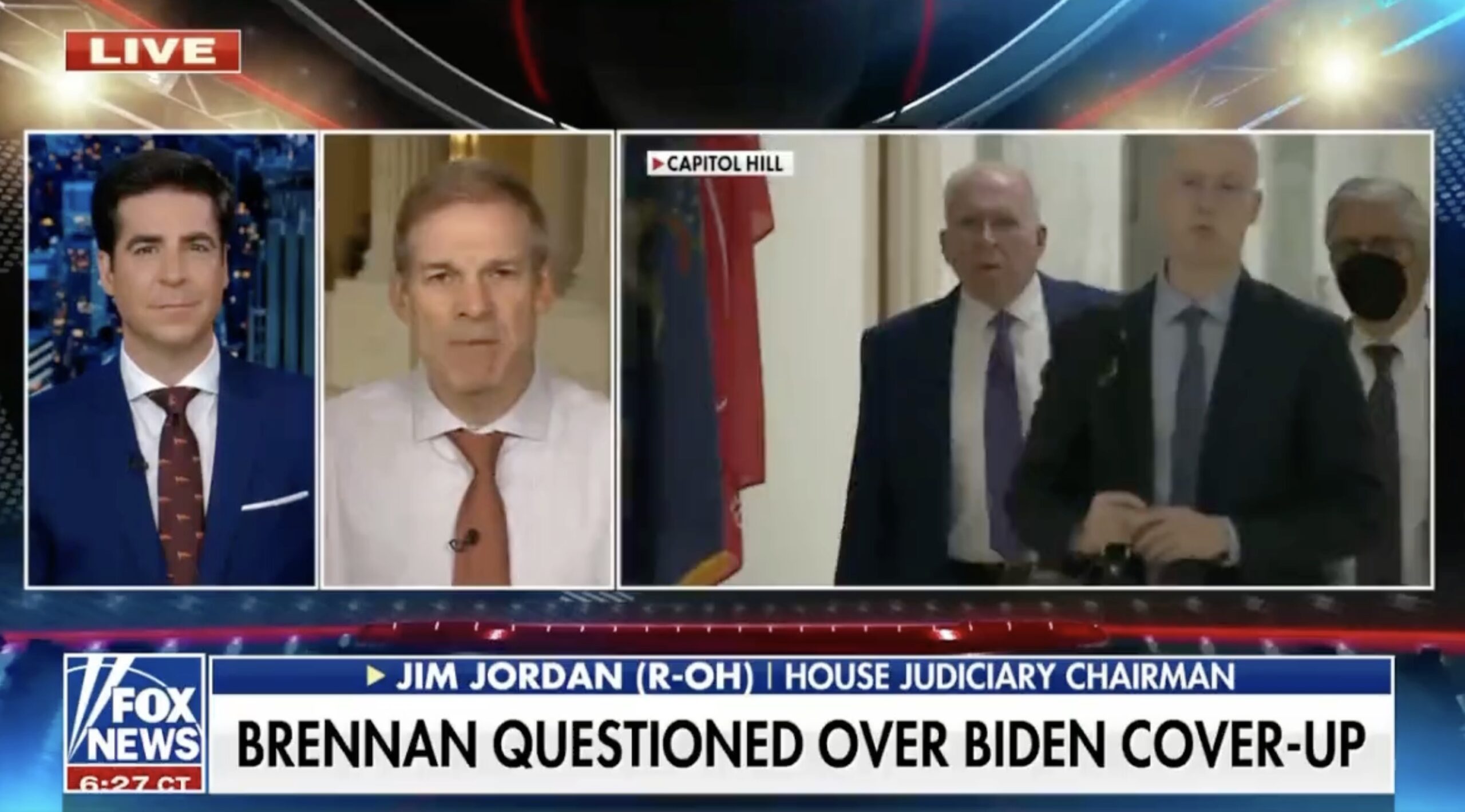 Rep. Jim Jordan Says 4-hour Inquiry with Former CIA Dir. Brennan “Further Confirmed that this Thing Was All Political” in Suppressing Hunter’s Laptop (VIDEO) Rep. Jim Jordan Says 4-hour Inquiry with Former CIA Dir. Brennan “Further Confirmed that this Thing Was All Political” in Suppressing Hunter’s Laptop (VIDEO)