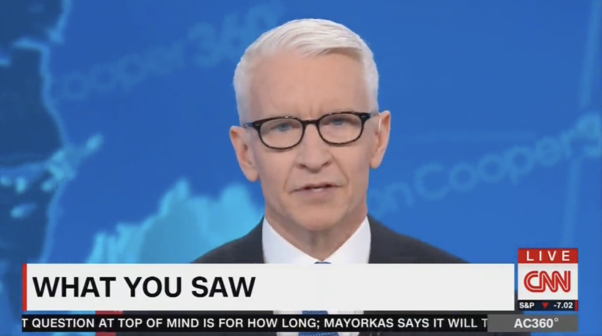 Anderson Cooper Whimpers Over CNN Hosting Trump Town Hall – Tells His Viewers He Understands if They Never Watch CNN Again (VIDEO) Anderson Cooper Whimpers Over CNN Hosting Trump Town Hall – Tells His Viewers He Understands if They Never Watch CNN Again (VIDEO)