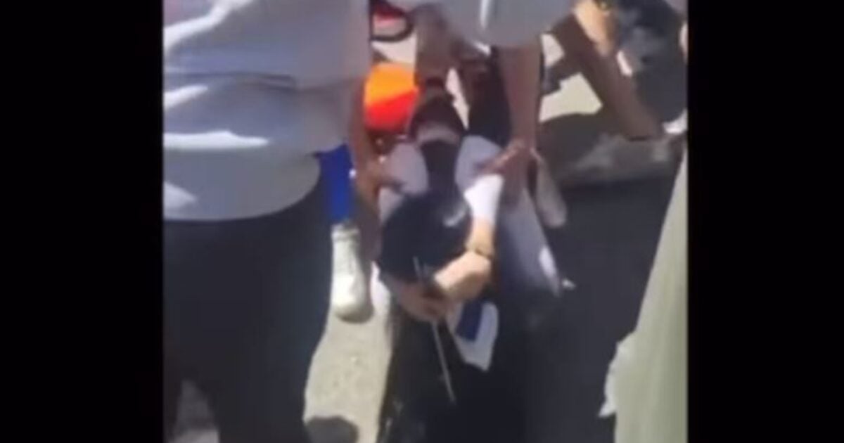 SHOCKING VIDEO: Jewish Girl on UCLA Campus BEATEN TO THE GROUND – SENT TO HOSPITAL – By Keffiyeh-Wearing Jew-Hating Leftists!