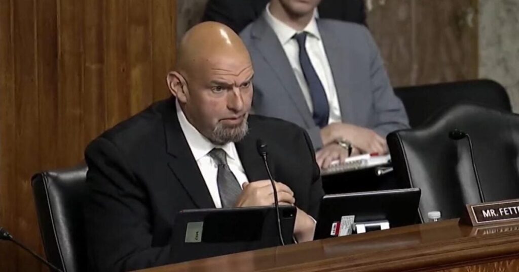 Fetterman Tests Positive for COVID-19 After Busy Week in DC, Including Attending Netanyahu Address