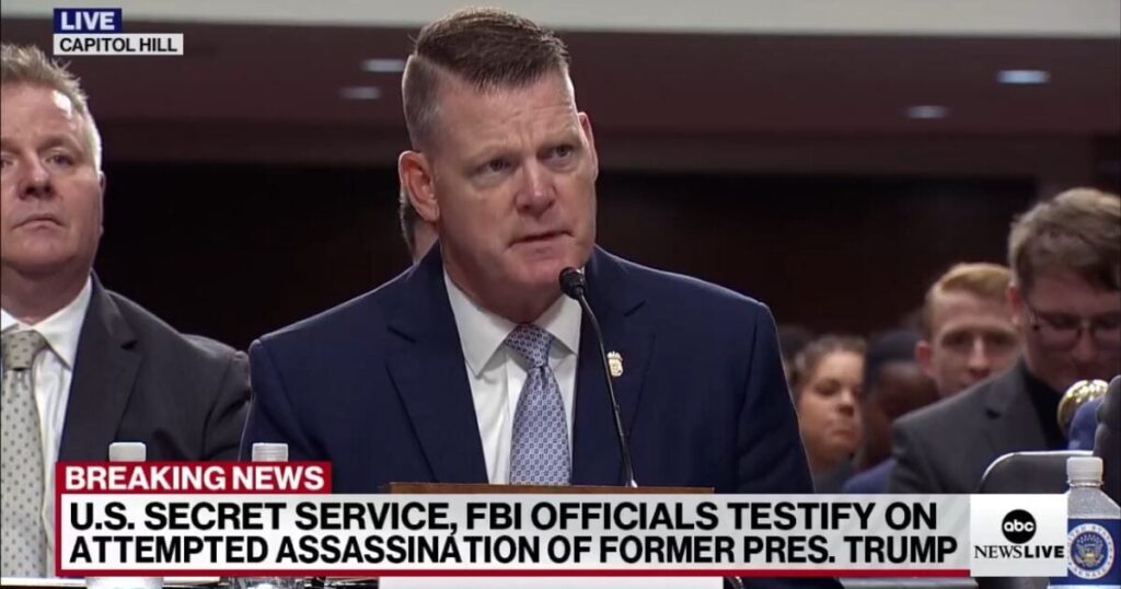 Acting Secret Service Director Deflects After He is Confronted About Sniper’s Email Warning Another Assassination Attempt Against Trump Could be Imminent