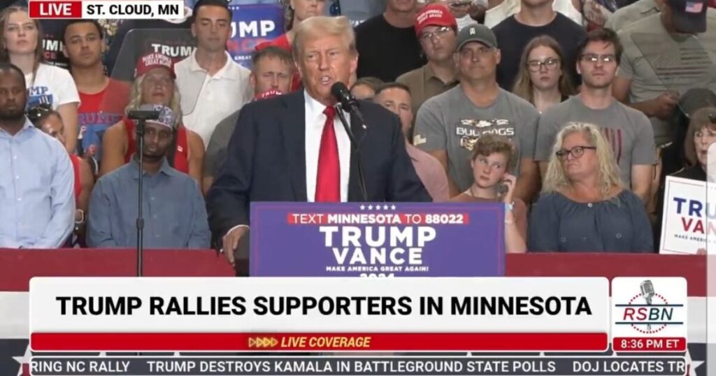 President Trump Takes the Stage at Rally in St. Cloud, Minnesota to Thunderous Applause: “I Get Angry at the Incompetence That I Witness Every Single Day” (VIDEO)