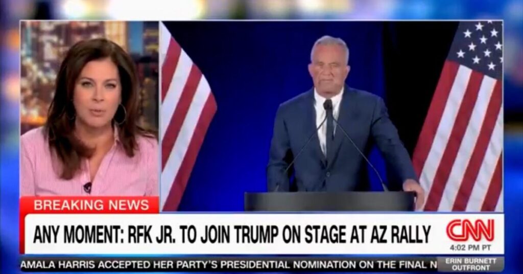 “It Is Huge, It Is Everything” – CNN’s Erin Burnett Reacts to RFK Jr.’s Endorsement of President Trump (VIDEO)