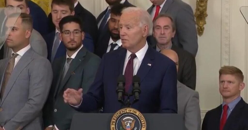 HE’S COOKED: Biden in His First Public Appearance in Days: “28 Out of Every High School Students is Latino, We Better Start Figuring It Out” (VIDEO)