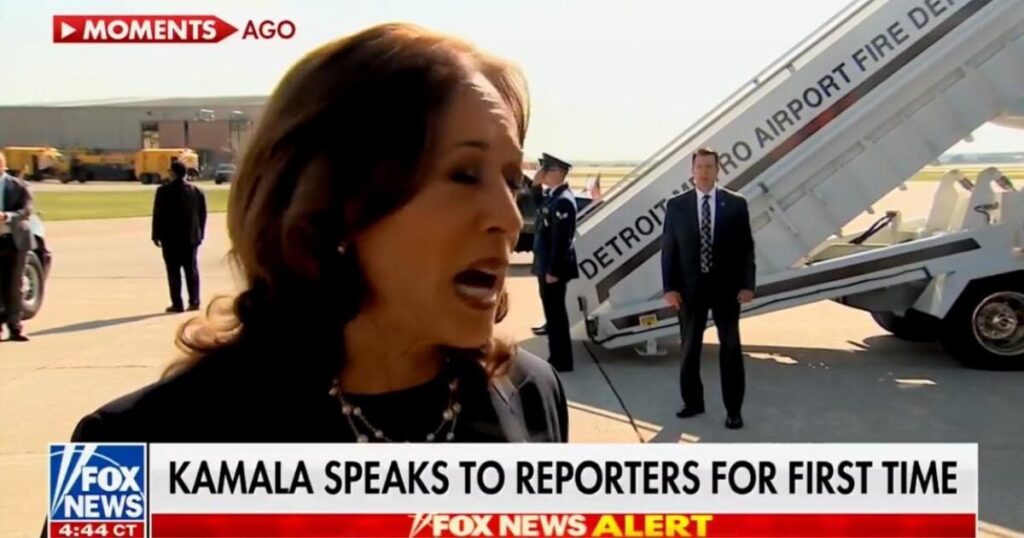 Kamala Harris Refuses to Address Allegations of Stolen Valor Against Tim Walz (VIDEO)