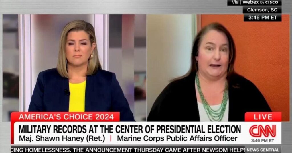 Retired USMC Major Confronts CNN’s Brianna Keilar For Attacking JD Vance’s Military Service While Defending Tim Walz’s Stolen Valor (VIDEO)