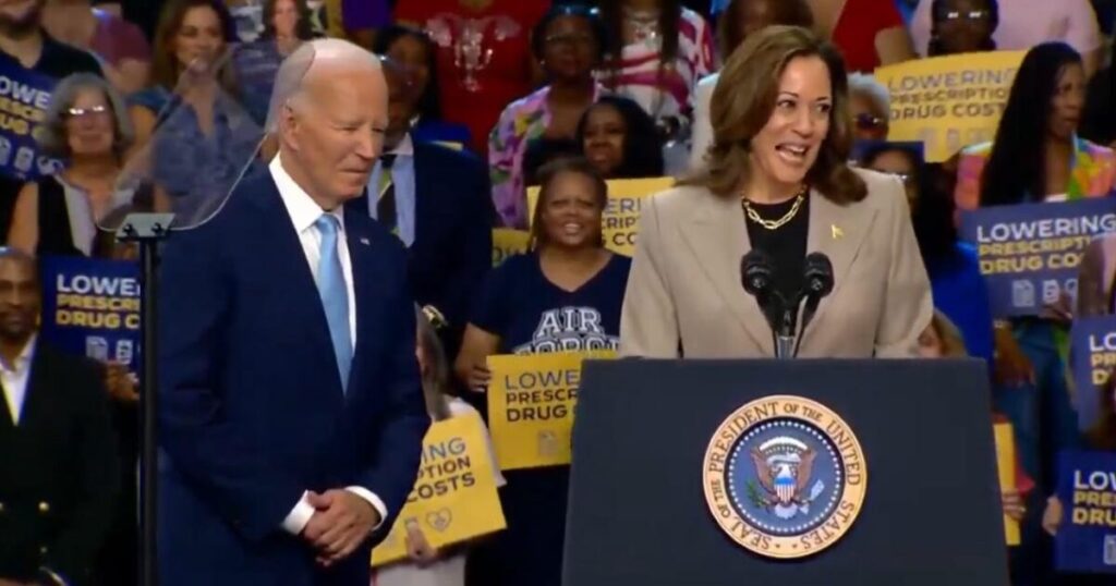 There It Is! Kamala Harris Brags About Casting the Tie-Breaking Vote to Let IRS Crack Down on Tipped Workers – And the Crowd Claps Like Trained Seals (VIDEO)