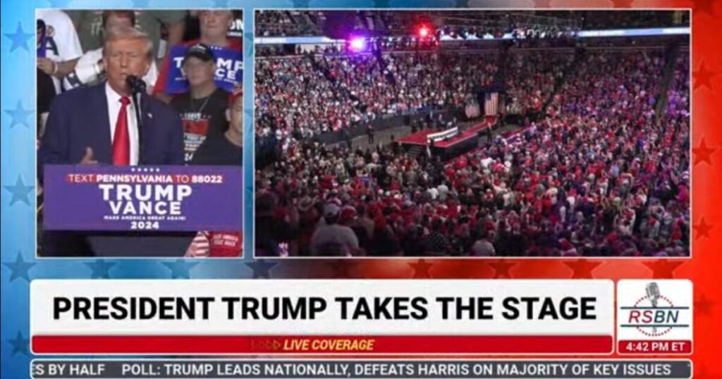 LIVE STREAM VIDEO: President Trump Holds Massive Rally in Wilkes-Barre, Pennsylvania – Begins at 4 PM ET