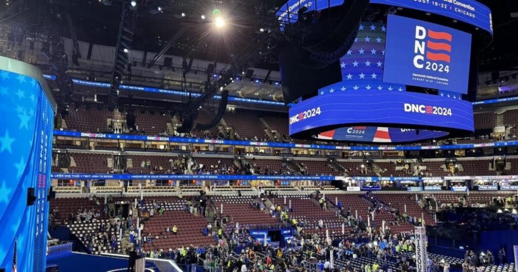 DNC Convention Day One: Lots of Empty Seats – Nobody Cares About Kamala Harris! (VIDEO)