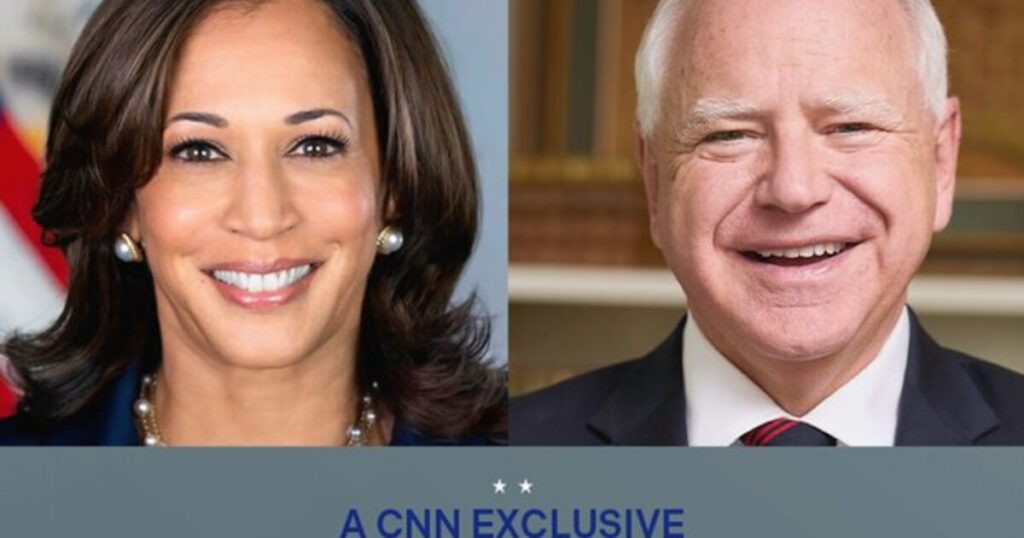 CNN’s Dana Bash Awarded First Interview With Kamala Harris and Tim Walz