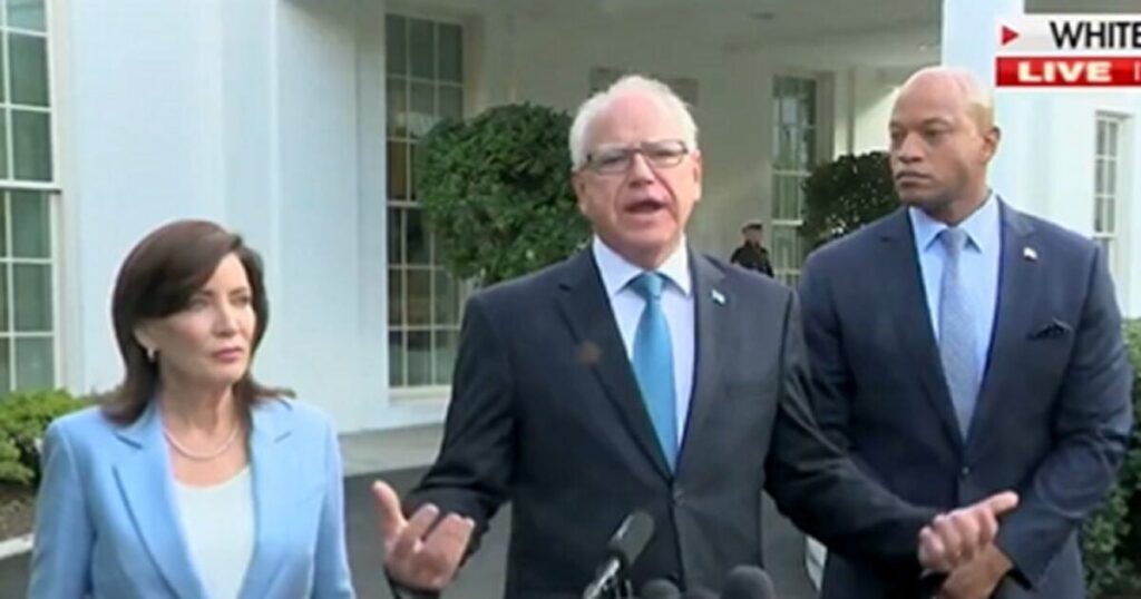 REMINDER: Just a Month Ago, Tim Walz Was One of the Democrat Governors Insisting Joe Biden Was Fine to Run for Reelection (VIDEO)