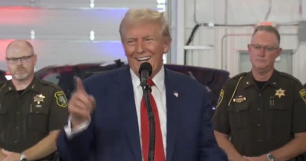 MIC DROP: President Trump Masterfully Shuts Down Reporter Accusing Him of Campaigning in Town “Associated with White Supremacy” After Getting Her to Admit an Inconvenient Truth (VIDEO)