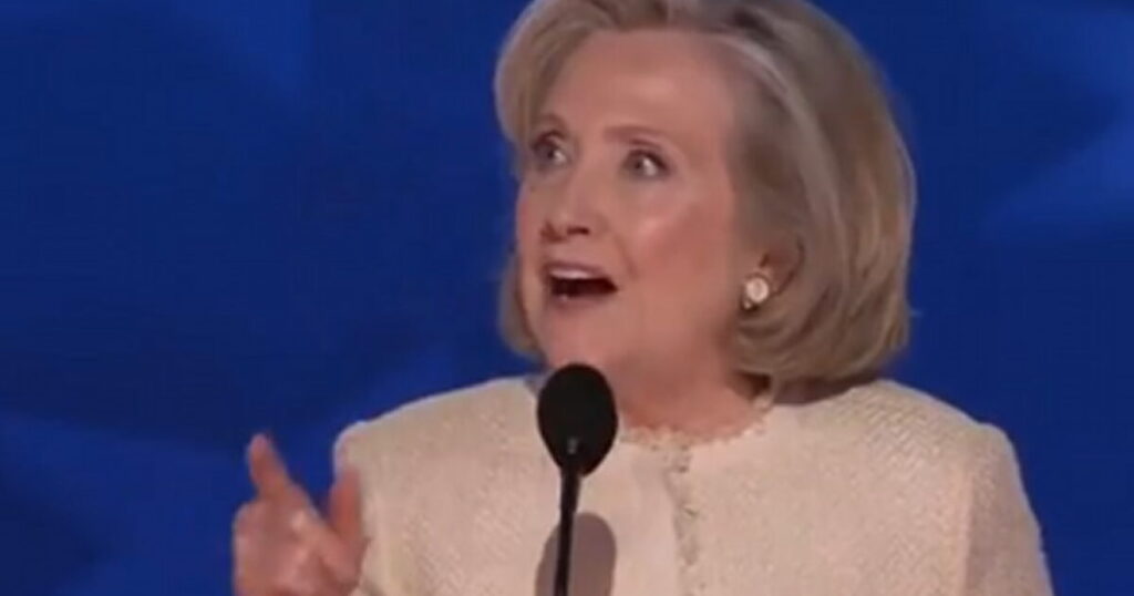 OH PLEASE… Hillary Clinton Claims Kamala Harris Will ‘Fight to Lower Costs for Hard-Working Families’ (VIDEO)