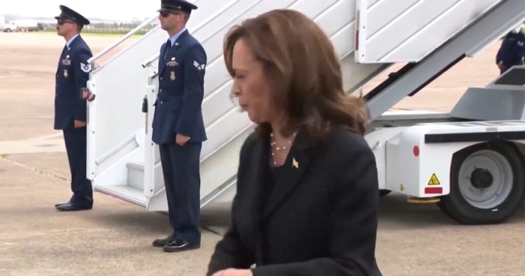 Kamala Harris Ignores Questions After Reading Brief Statement From Her Binder – She Still Hasn’t Answered One Question Since Forcing Biden Off the Ballot (VIDEO)