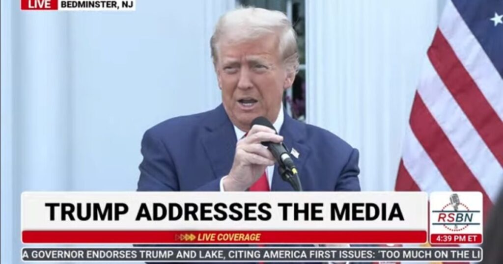 WATCH LIVE: President Trump Holds Press Conference in Bedminster, New Jersey – Begins at 4:30 ET