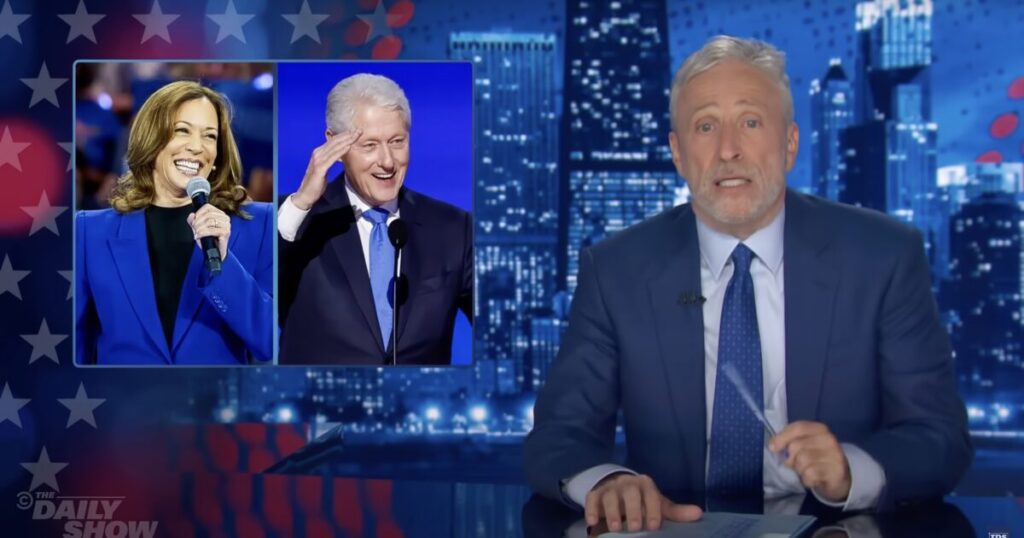 BOOM: Leftist Jon Stewart Calls Out Bill Clinton, Bernie Sanders, and Other Democrat Elites for Hypocrisy at the DNC — Labels Bill Clinton a ‘Sexual Predator’