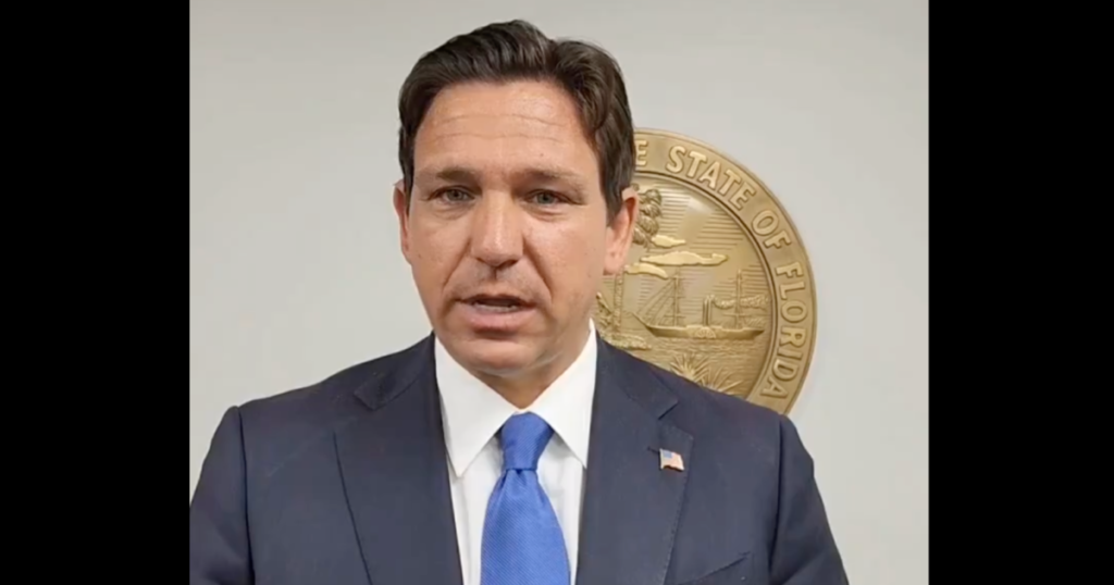 Ron DeSantis Weighs in on Kamala Harris’ VP Pick Tim Walz