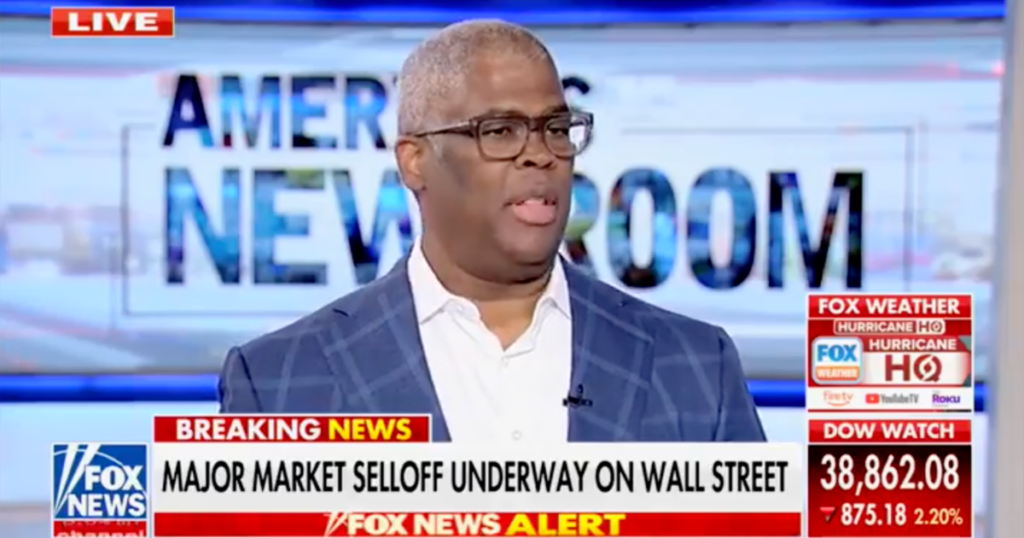 Kamala Crash: Charles Payne Unloads on the Failed Economic Policies of Biden-Harris- “What You’re Seeing Right Now in the Stock Market  is What Americans Have Been Feeling for the Past Three Years” (Video)