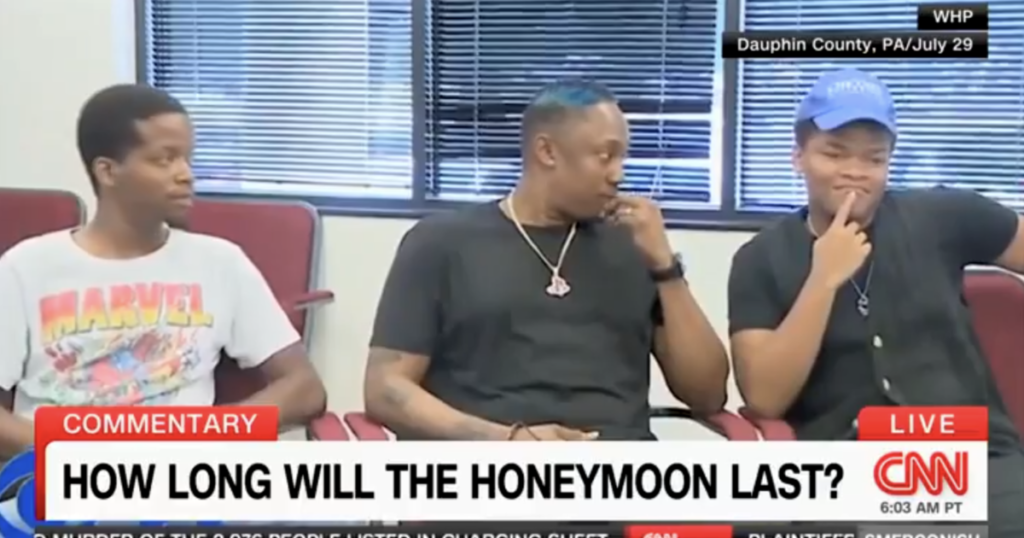 CNN Stunned as a Group of Black Men at Harrisburg Barbershop in Pennsylvania Believe ‘Kamala Ain’t Black’