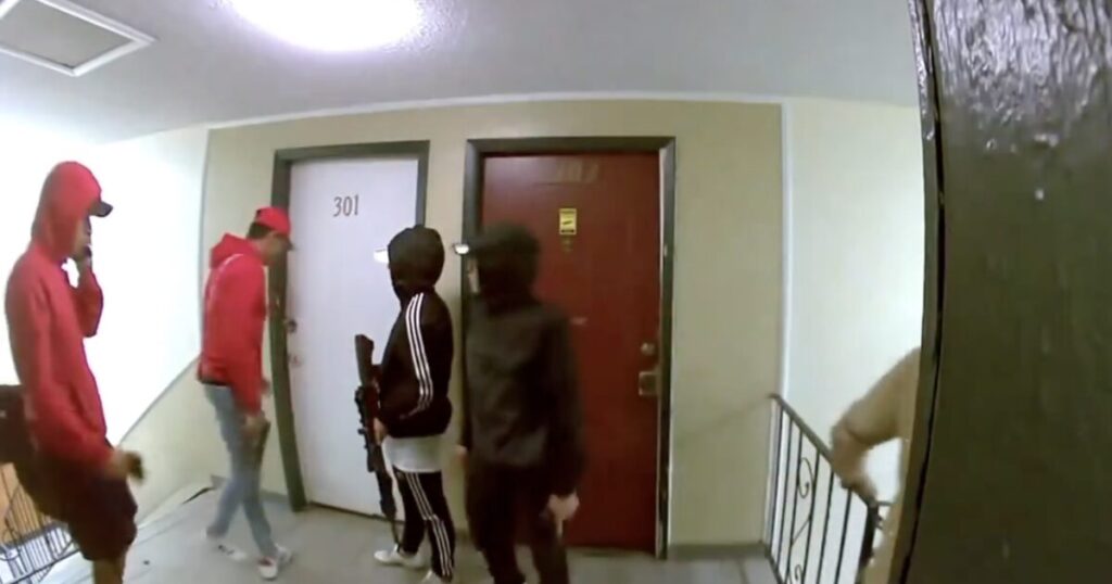 Kamala’s Border Failure Strikes Again! — New Terrifying Video Shows ARMED Venezuelan Migrant Gangsters Taking Over Another Apartment Complex in Aurora, Colorado