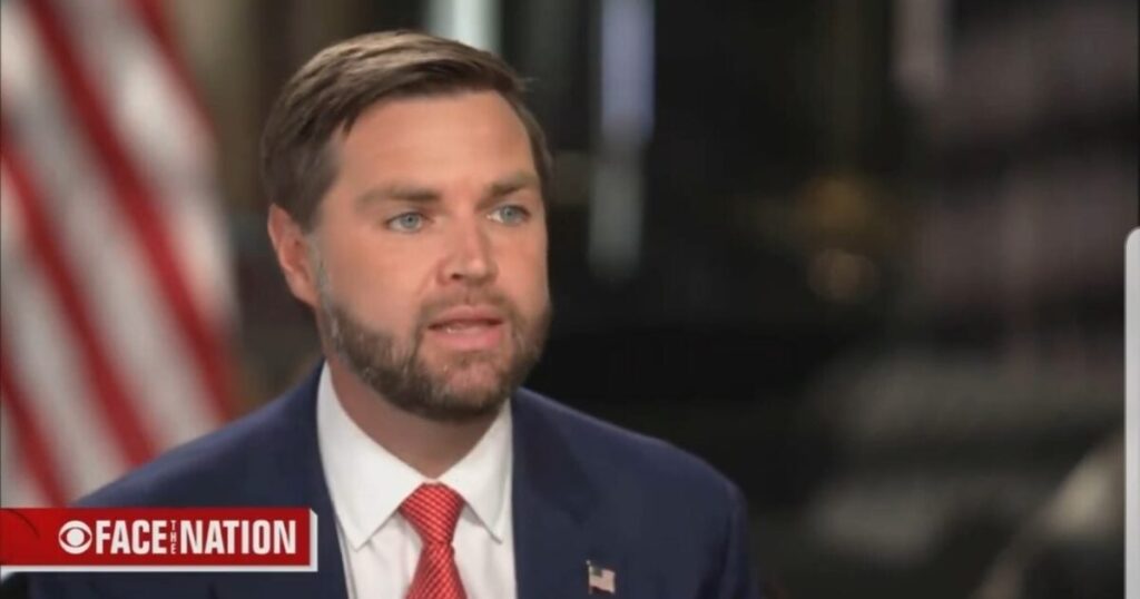 JD Vance on CBS’s “Face the Nation” Says Kamala Harris is Doing Nothing to Stop the Chinese from Manufacuring Fentanyl (VIDEO)