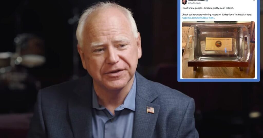 TacoGate: Tim Walz Caught in Another Lie, Claims He Uses No Spices on Tacos but Previously Won Competition Using Multiple Spices in Taco Recipe