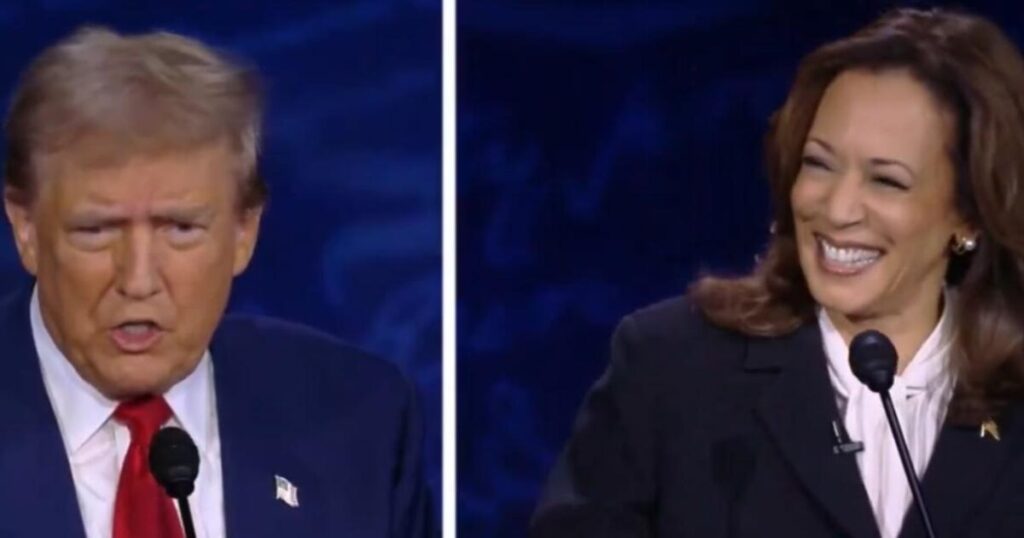 Haha! Kamala Harris Gets Triggered After Trump Says He Was Going to Send Her a MAGA Hat Because She Keeps Stealing His Policies (VIDEO)