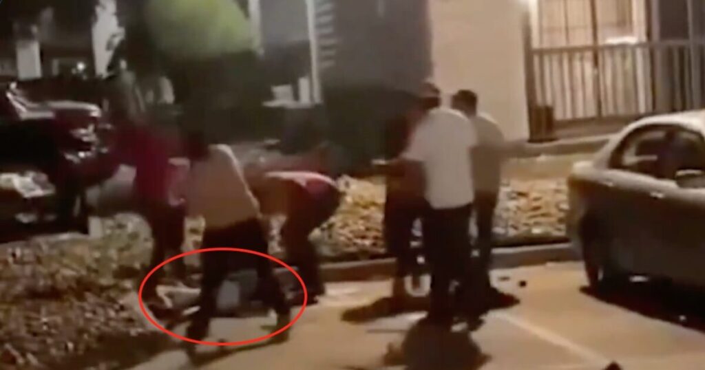 KAMALA’S AMERICA: Violent Venezuelan Mob Reportedly Beat Helpless Young Man In Dallas Parking Lot, As Gunshots Are Fired [VIDEO]