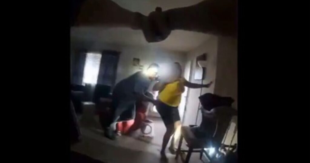 HERO: Bodycam Footage Captures the Moment an Indianapolis Police Officer Guns Down Thug After He Catches Him Holding a Helpless Female at Knifepoint (VIDEO)