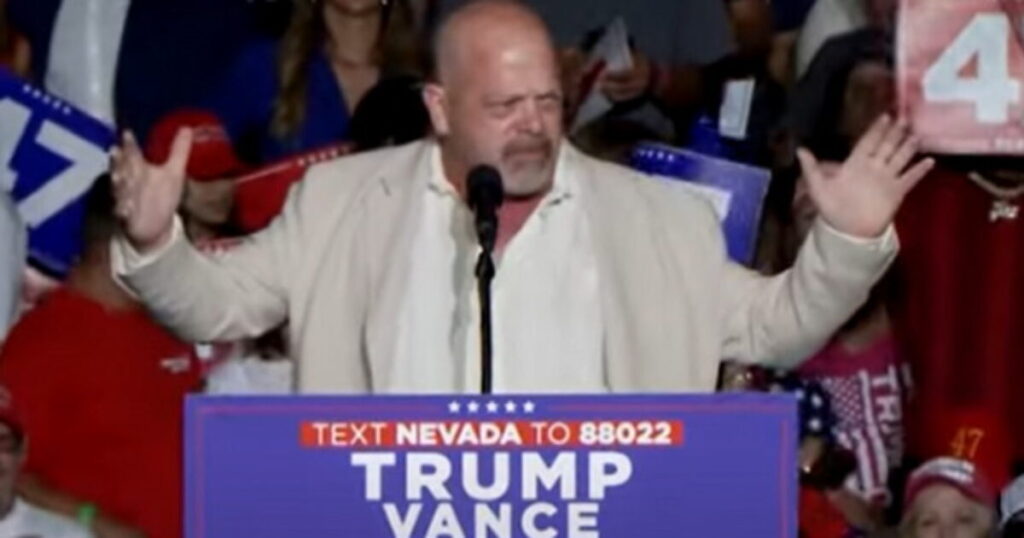 Rick Harrison of ‘Pawn Stars’ Speaks at Las Vegas Trump Rally: ‘The Best Thing for This Country is Donald Trump’ (VIDEO)