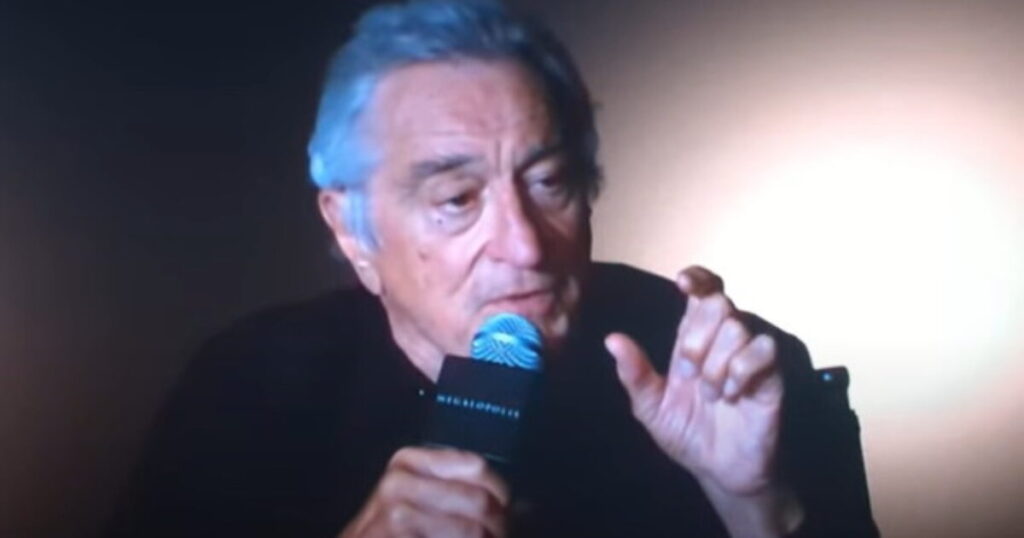 SAD: Robert De Niro Can’t Get Through Q and A Session About New Movie Without Expressing His Trump Derangement Syndrome (VIDEO)