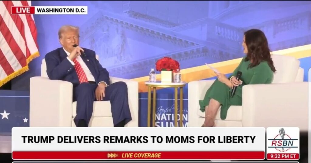 Moms for Liberty Co-Founder to President Trump: “They Called Us Domestic Terrorists – for Speaking Out at School Board Meetings” (VIDEO)