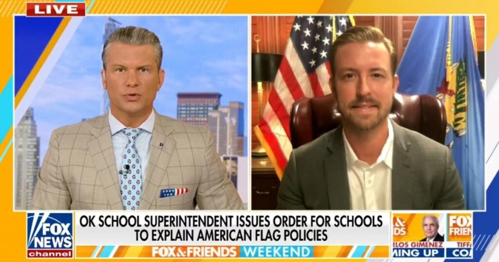 “The Bible is Gonna Be Back in Classrooms Here” – Oklahoma State Superintendent Promotes Patriotism in Fox News Interview (VIDEO)