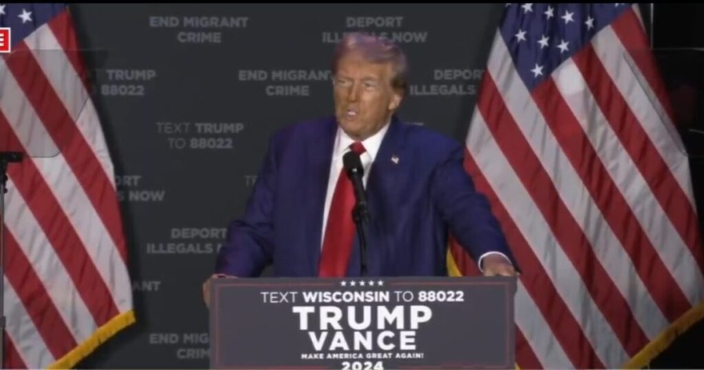 President Trump Speaks on Illegal Immigration Crime in Wisconsin — “Border Czar Harris Went to The Border to Lie” (VIDEO)