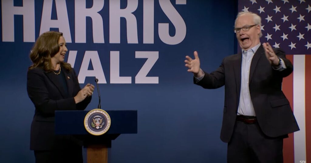 LOL! SNL Hilariously Roasts ‘Weird’ Tim Walz with Spot-On Impression — Absolute Perfection!