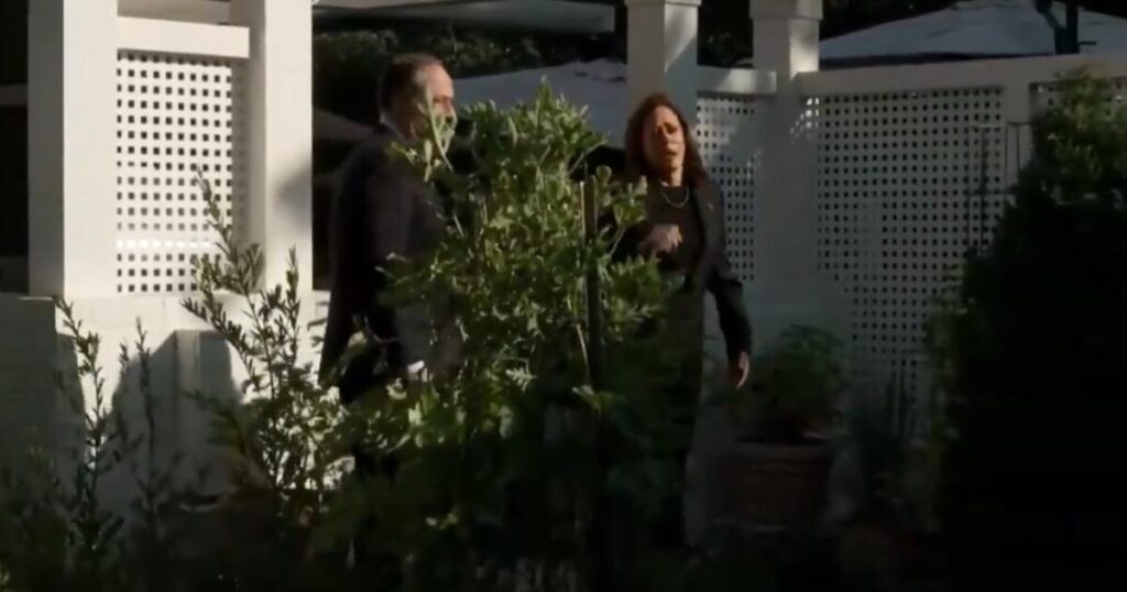 WATCH: Kamala Harris Walks Away as Reporters Ask Questions About Hurricane Milton Preparation