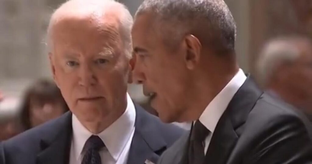 Karine Jean-Pierre Slips When Asked About Biden and Obama’s Tense Exchange at Ethel Kennedy’s Funeral