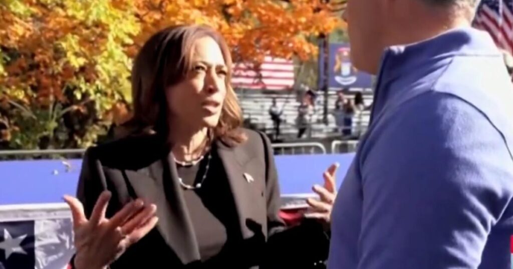 WATCH: Kamala Harris Comes Up with New Answer When Asked What Policies She Would Have Done Differently Than Joe Biden