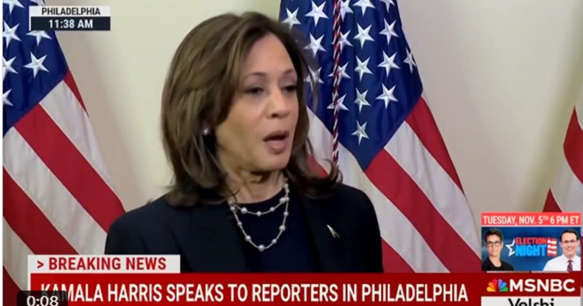 She’s Cooked: Harris Tells Reporter ‘My Internal Polling is My Instinct,’ Amid Poor Poll Performance She’s Cooked: Harris Tells Reporter ‘My Internal Polling is My Instinct,’ Amid Poor Poll Performance
