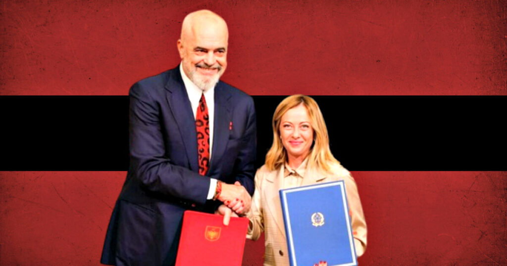 Successful Agreement Between Italy and Albania Bears Fruit, as Two Centers in the Eastern European Country Are Ready To Receive, Screen and Accommodate Intercepted Illegals