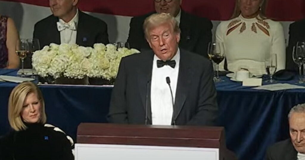 Donald Trump Slays With Hilarious Jokes at the Al Smith Dinner in New York City (VIDEO)